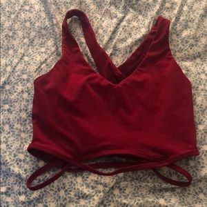 Crisp Cross Fabletics Top